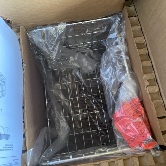 Other - Pottery Barn. Brand new in the box, Chrome Ironing Board Rack